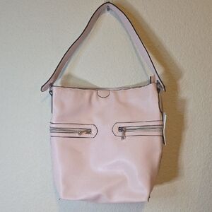 A New Day Pink Shoulder Bag with Minimalist Design